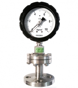 Diaphragm Seal Unit Pressure Gauge - Prisma