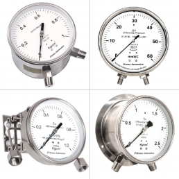 Differential Pressure Gauge - Bellow Type - Prisma