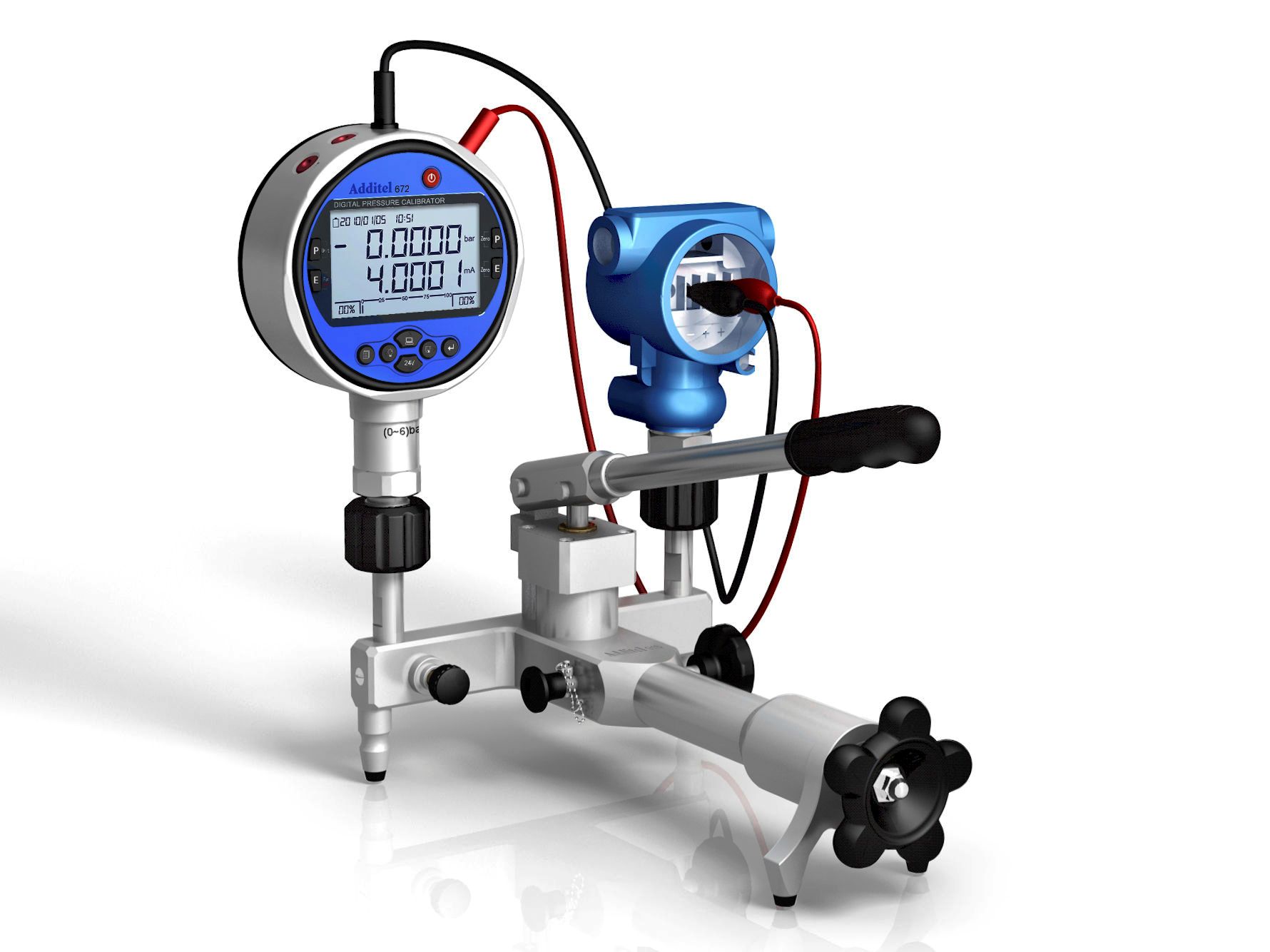 Calibrateur de pression automatique - Calibrateur pression pour manomètre,  pressostat, transmetteur de pression, capteur de pression